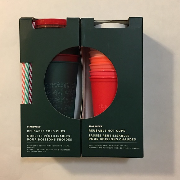 Starbucks 2019 Christmas Hot Cold colorchangingcup - Picture 3 of 3